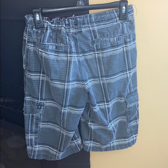 Cargo plaid shorts - Picture 2 of 3